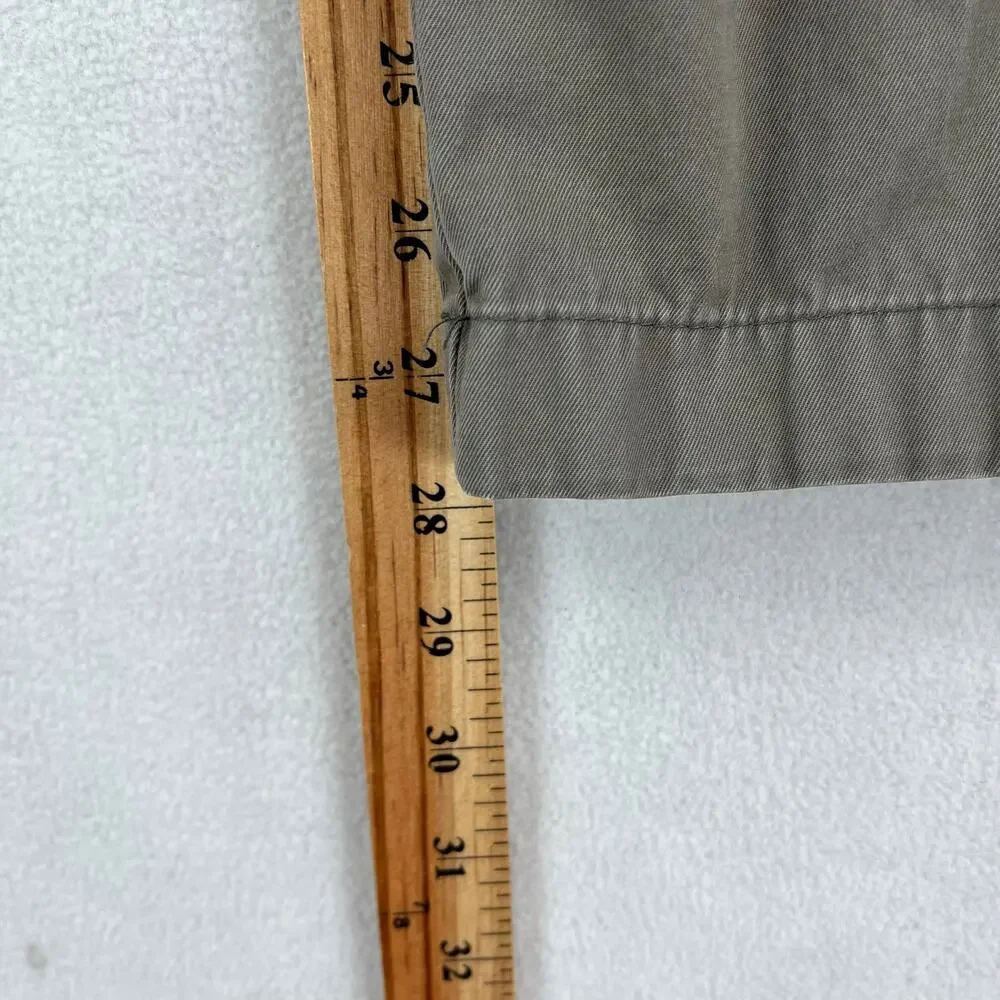 Banana Republic Men’s Emerson Chino Pants SZ 32”x 30” Green 100% Cotton